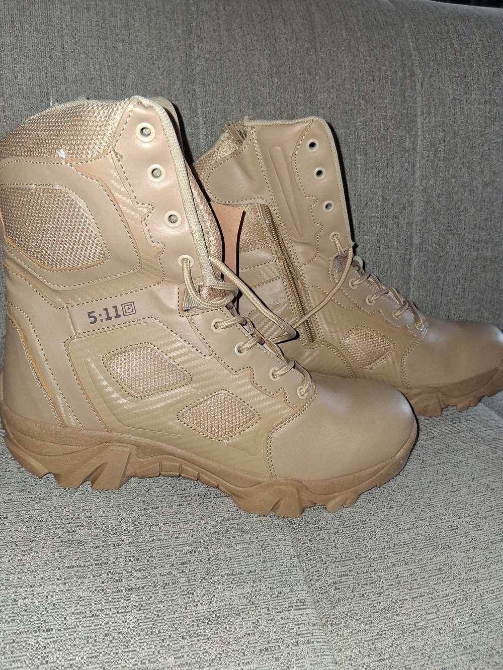 5.11 Tactical Men's Tan Duty Boots Sz 10.5 / 44UK Nwt Gorpcore